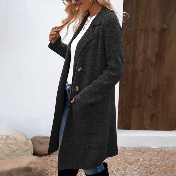 Women's Mid-Length Suit Coat – Soft Structure, Everyday Versatility