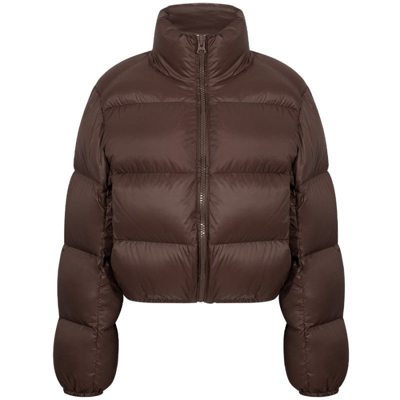 Women's Short Padded Winter Coat – Extra Thick Loose Fit for Petite