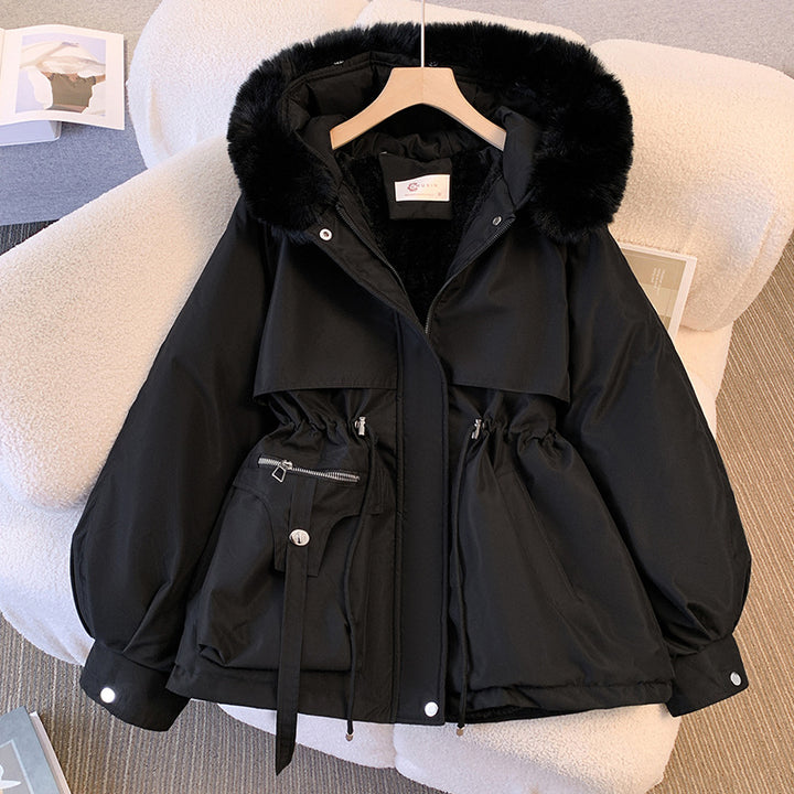 Women's Soft Structured Coat – Warm Loose Fit Longline Outerwear