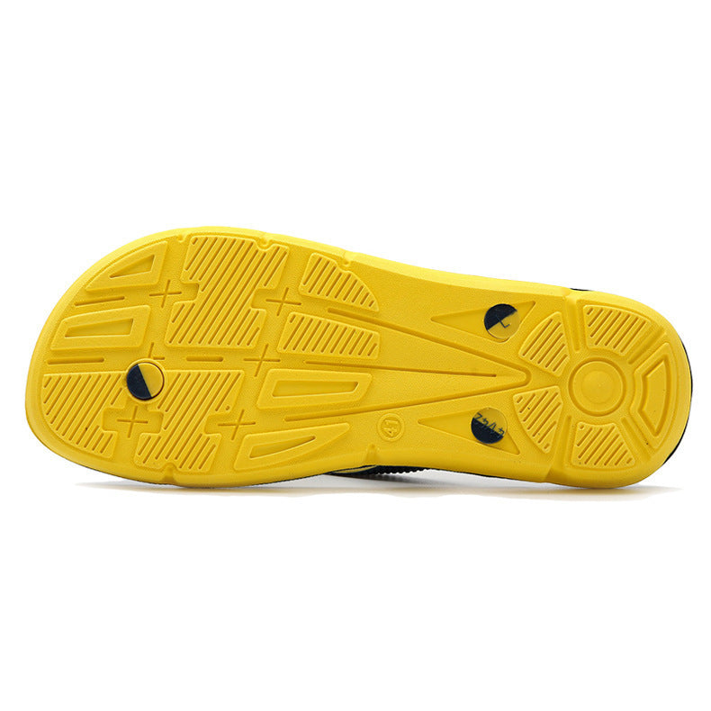 Men's Flip Flop Slippers – Flexible Rubber Sole Beach Slide