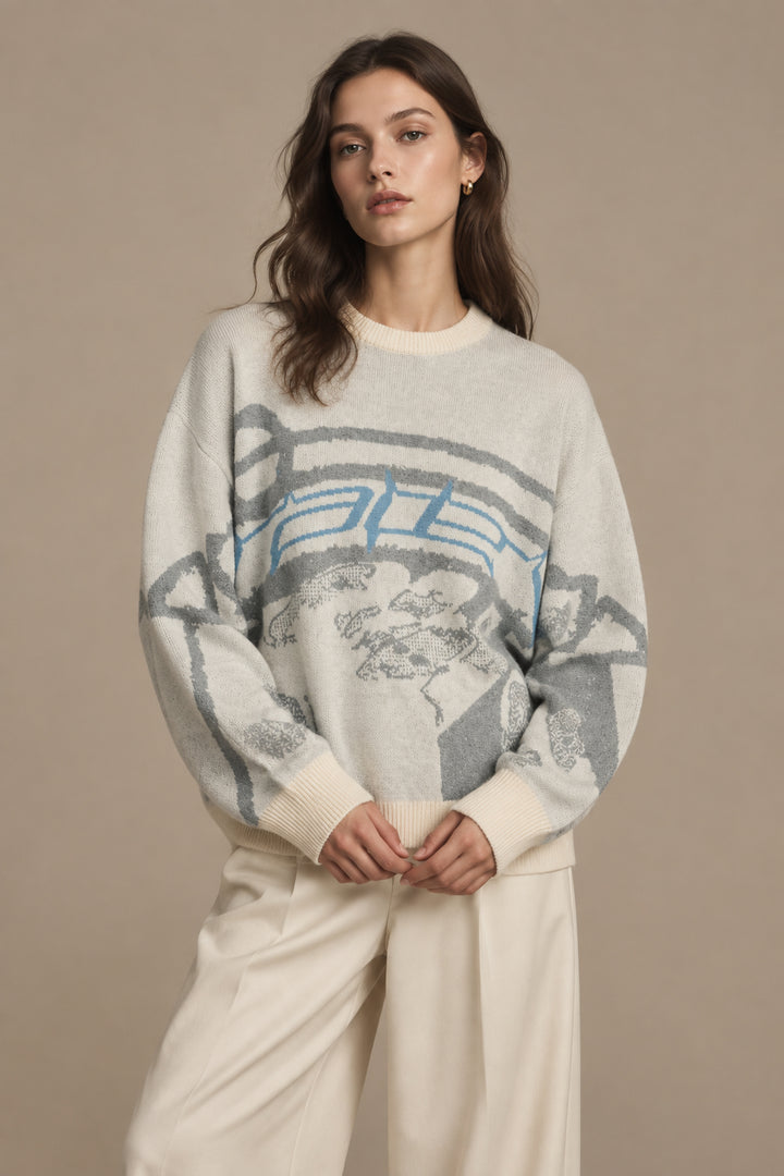 Women's Casual Round Neck – Relaxed Classical Style