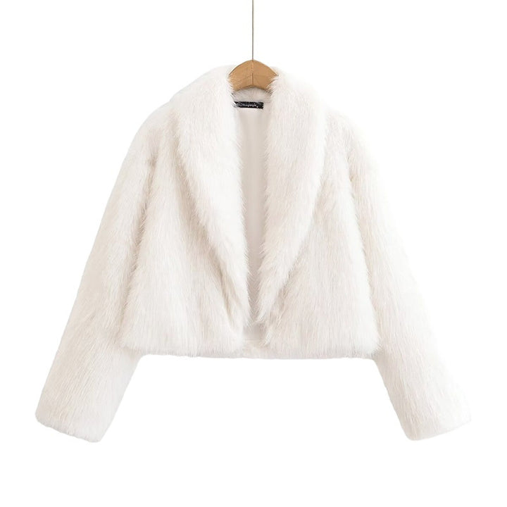 Women's Versatile Regular Fit Jacket – Elegant Lapel, Long Sleeve