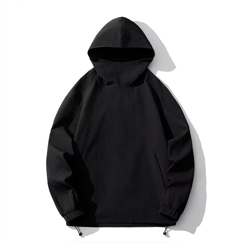 Men's Hoodie Pullover Jacket – Relaxed Fit Workwear Style