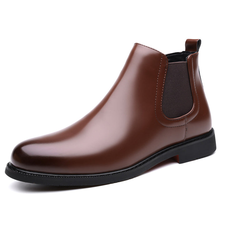 Men's Vegan Leather Boot – Fleece-Lined Outdoor Comfort