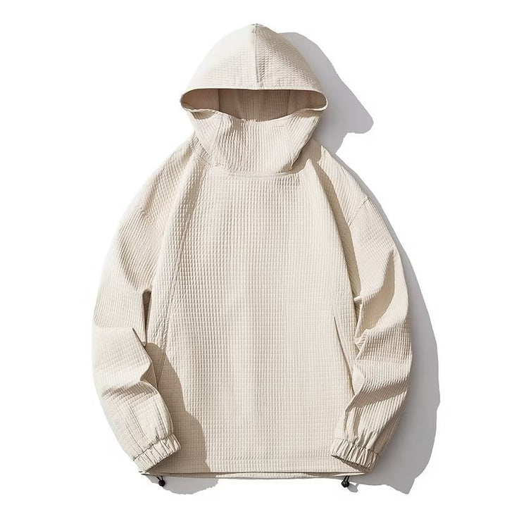 Men's Hoodie Pullover Jacket – Relaxed Fit Workwear Style