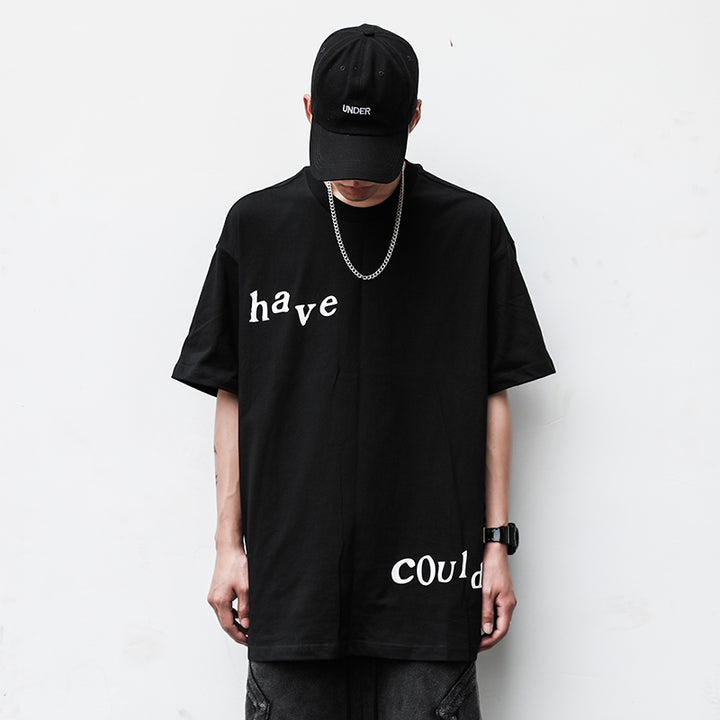 Men's Cotton Graphic T-Shirt – Relaxed Hip Hop Fit