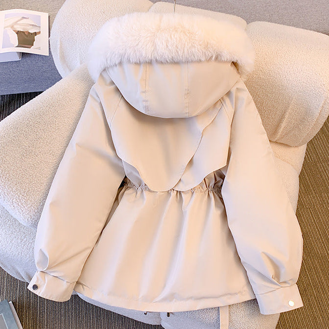 Women's Soft Structured Coat – Warm Loose Fit Longline Outerwear