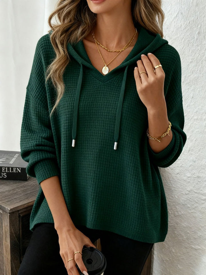 Women's Pullover Hoodie Top – Relaxed Streetwear Silhouette