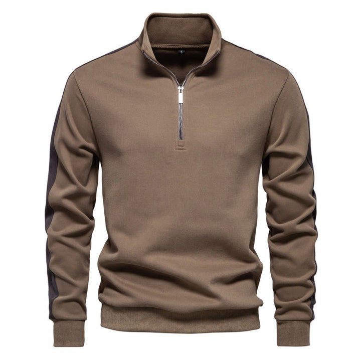 Men's Cotton Pullover Sweater – Regular Fit Cotton Knitwear