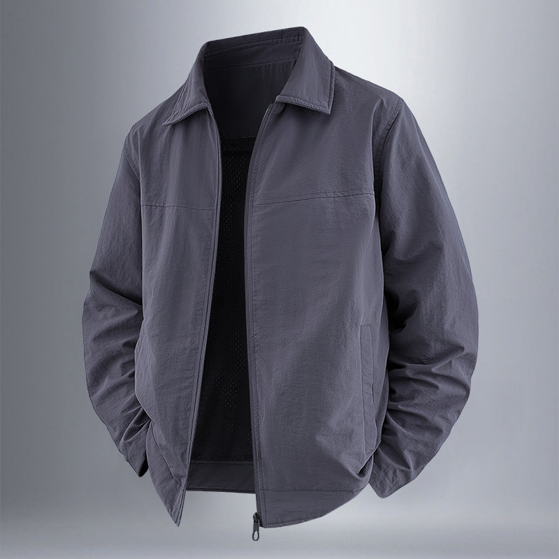 Men's Lightweight Quick-Dry Jacket – Breathable Summer Layer