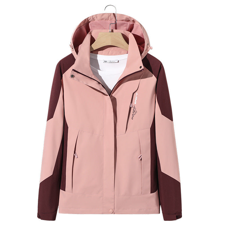 Unisex Shell Jacket – Lightweight Windproof Waterproof Outer Layer