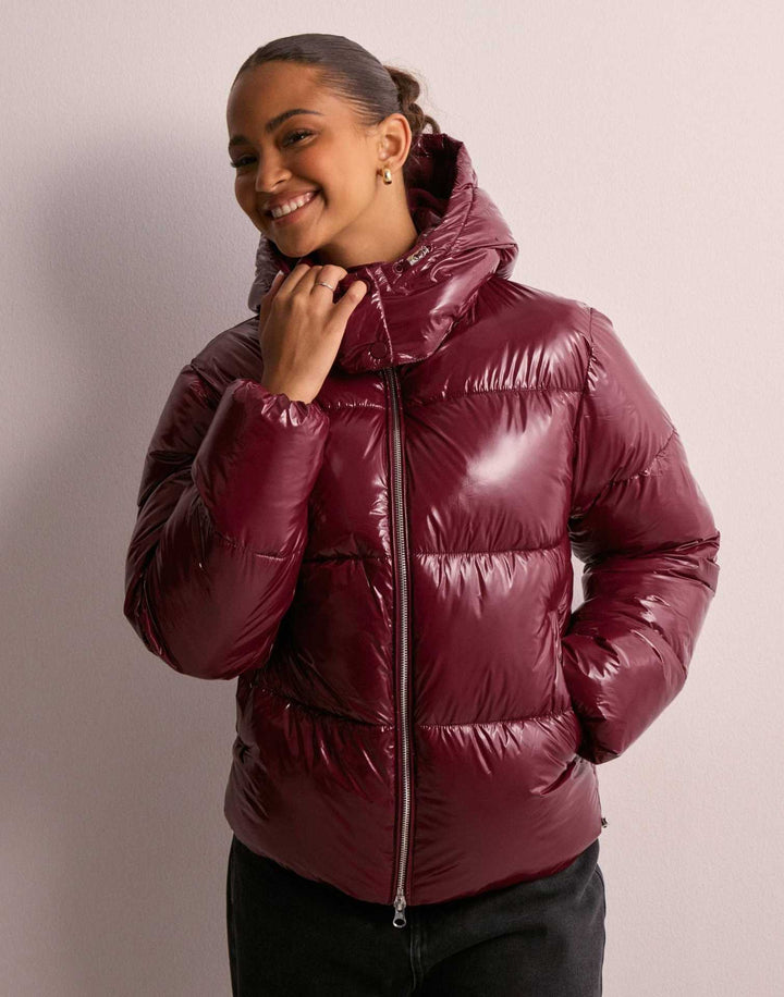 Women's Cotton-Linen Jacket with Padded Hood – 3D Street Style