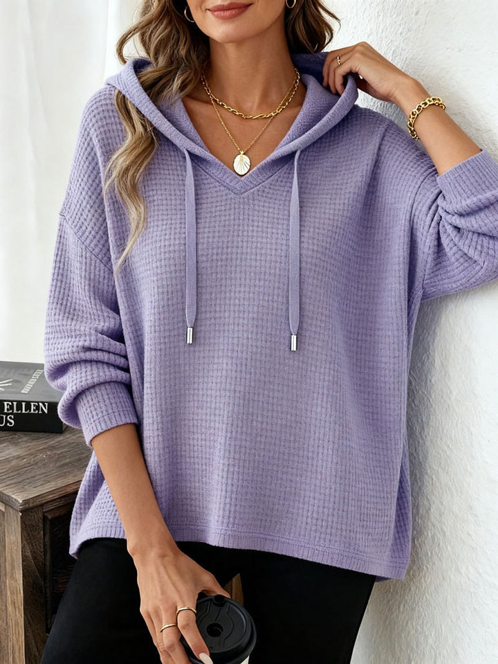 Women's Pullover Hoodie Top – Relaxed Streetwear Silhouette