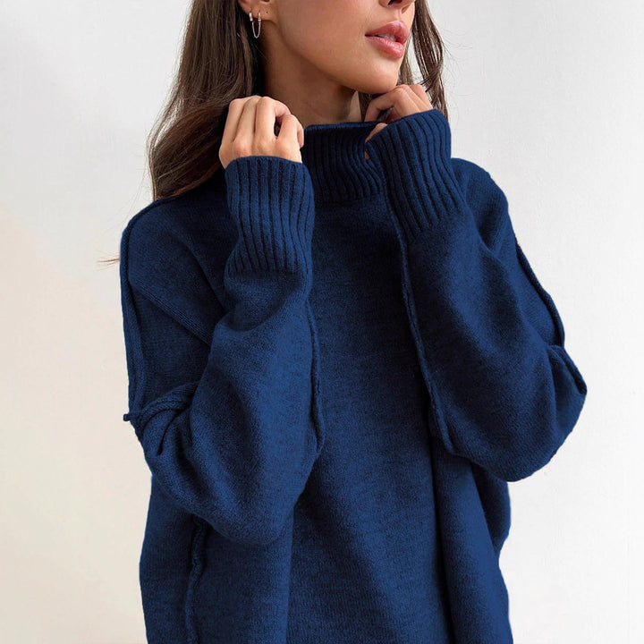 Women's Relaxed Knit Two Piece Set – Soft Long Sleeve Sweater & Pants