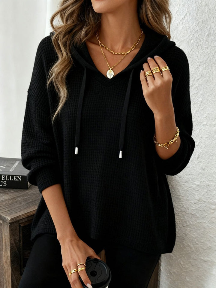 Women's Pullover Hoodie Top – Relaxed Streetwear Silhouette