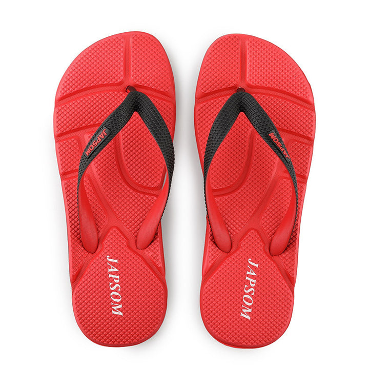 Men's Flip Flop Slippers – Flexible Rubber Sole Beach Slide