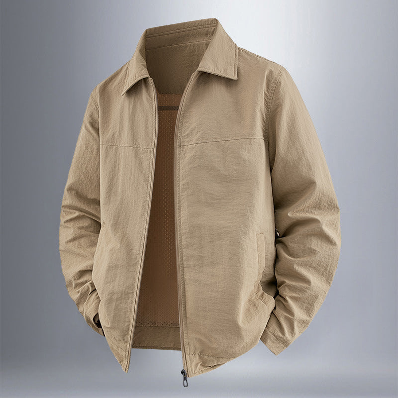 Men's Lightweight Quick-Dry Jacket – Breathable Summer Layer