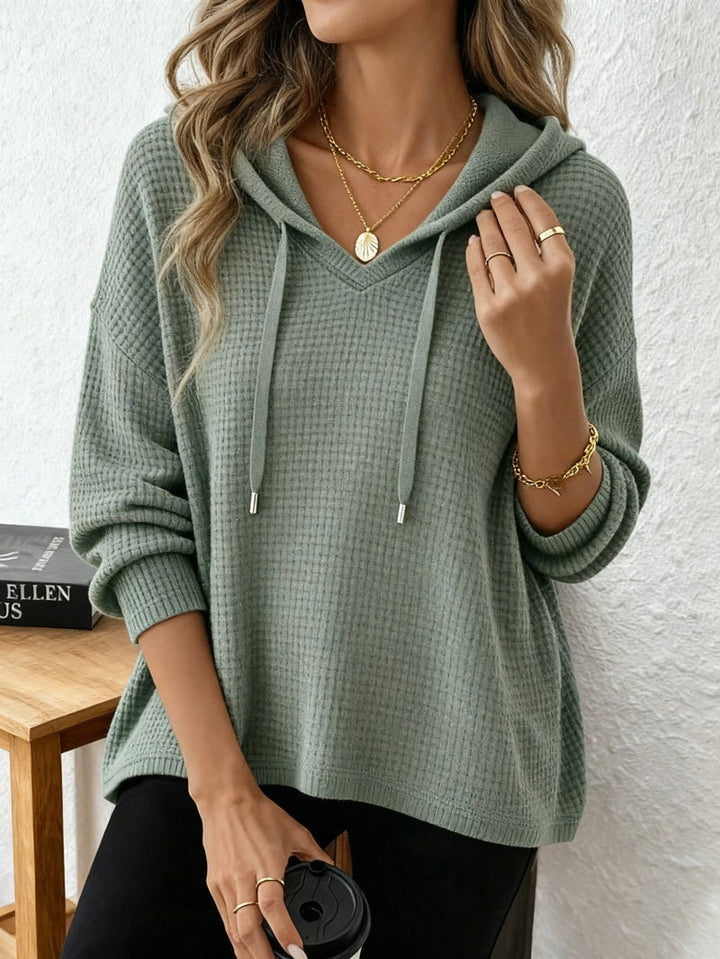 Women's Pullover Hoodie Top – Relaxed Streetwear Silhouette