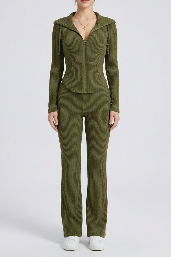 Women's Long Sleeve Top – Soft Minimalist Street Style